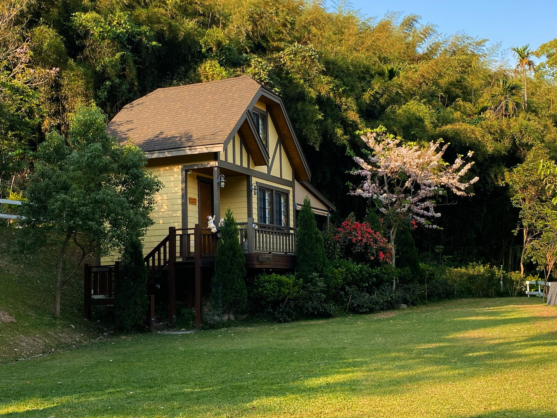 小木屋 - 黃鵲四人房